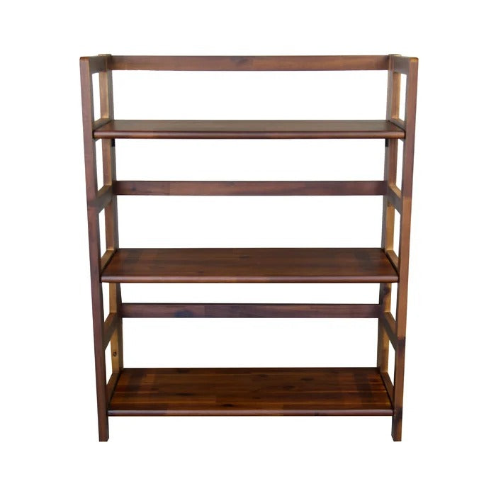Muhittin Solid Wood Living Drawing Bedroom Office Work Bookcase Organizer Rack