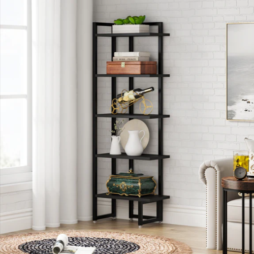 Factorize Bookcase Shelve Kitchen Living Room Organizer Storage Rack Decor - zeests.com - Best place for furniture, home decor and all you need