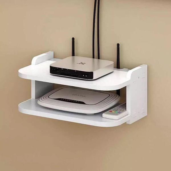 Floating Wifi Lounge Living Room Organizer Shelve - zeests.com - Best place for furniture, home decor and all you need