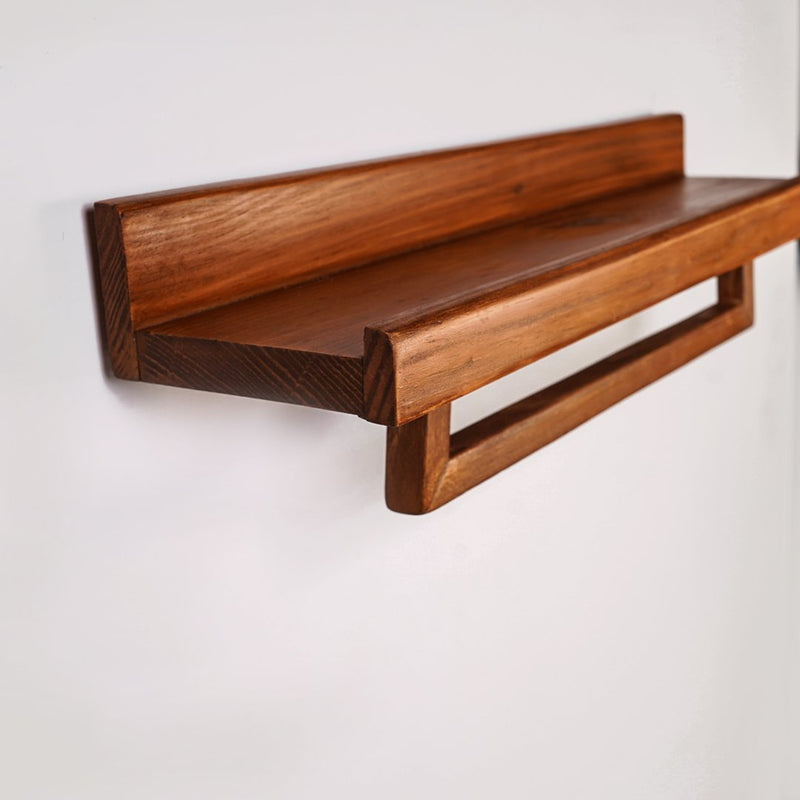 Drifter Solid Wood Bathroom Floating Organizer Shelve Decor - zeests.com - Best place for furniture, home decor and all you need