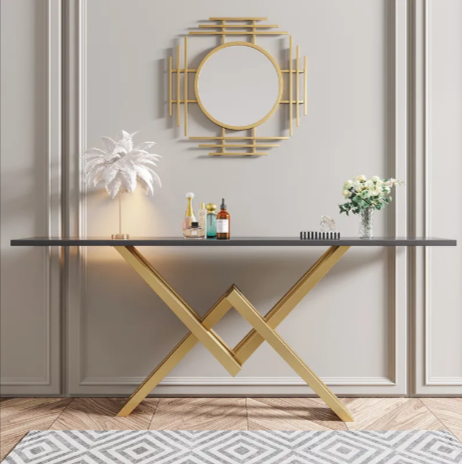 Waterway Lounge Living Room Entryway Console Table - zeests.com - Best place for furniture, home decor and all you need