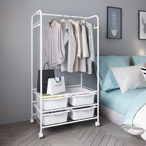 Floor Wardrobe Rack - zeests.com - Best place for furniture, home decor and all you need