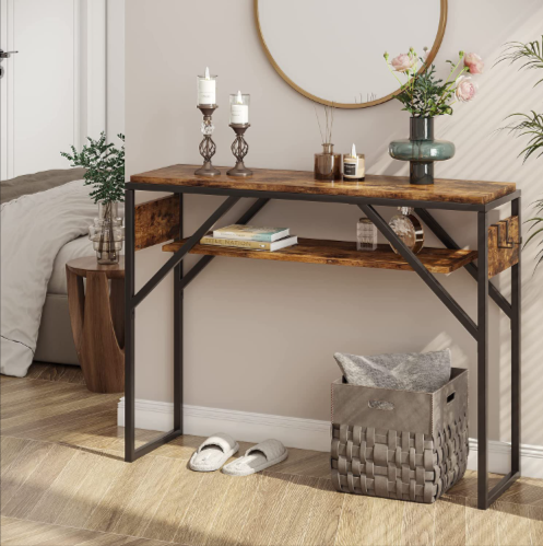 Slender Entryway Lounge Living Room Console Table - zeests.com - Best place for furniture, home decor and all you need