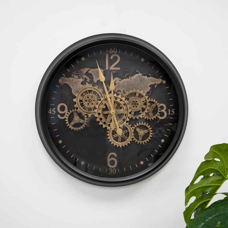 Jessie Maps Wall Clock - zeests.com - Best place for furniture, home decor and all you need