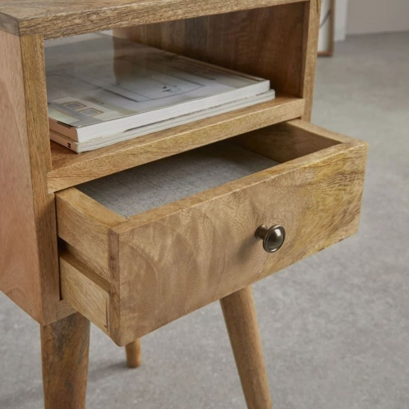 Narrow Beside Organizer Drawer Side Table - zeests.com - Best place for furniture, home decor and all you need
