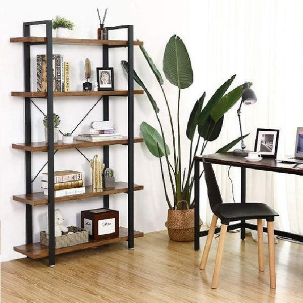 Morton Bookcase Storage Organizer Rack - zeests.com - Best place for furniture, home decor and all you need