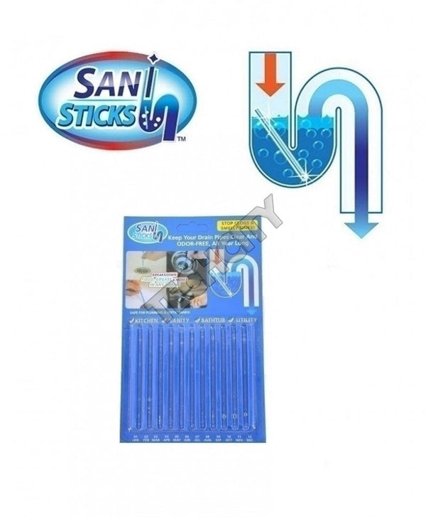 Sani Drain Cleaning Sticks (Pack of 2) - zeests.com - Best place for furniture, home decor and all you need