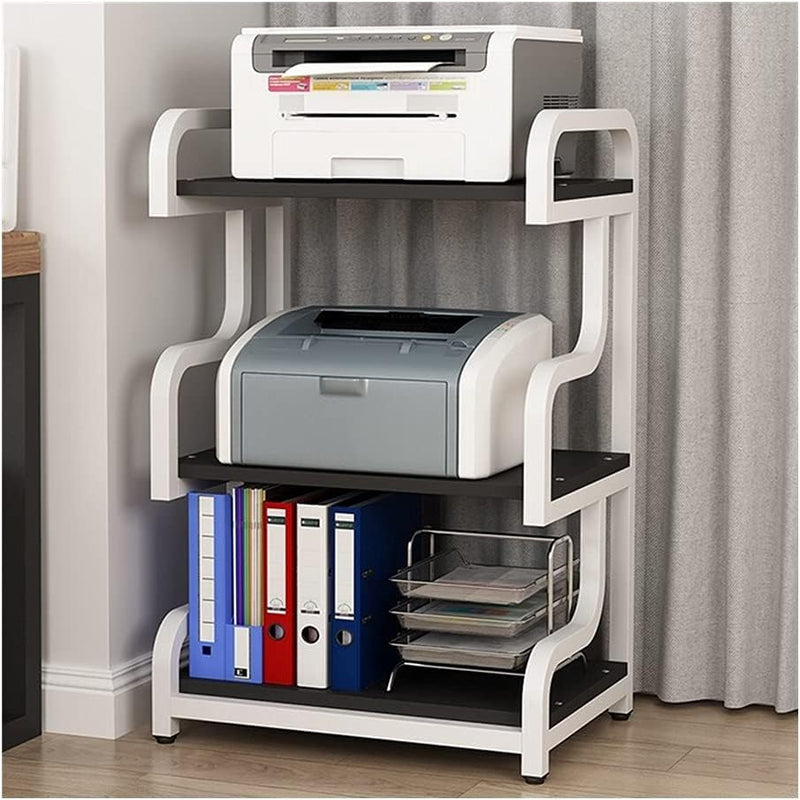 Printer Stand Floor-Standing Printer Stand Desktop Printer Stand Organizer - zeests.com - Best place for furniture, home decor and all you need