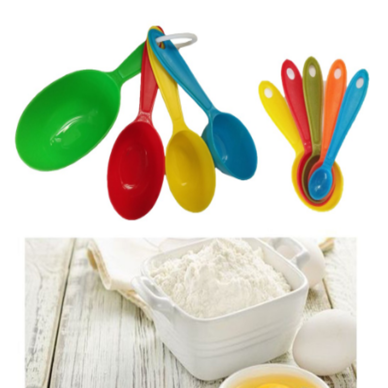 Multi-Colored Measuring Cups and Spoons (9 pcs) - zeests.com - Best place for furniture, home decor and all you need