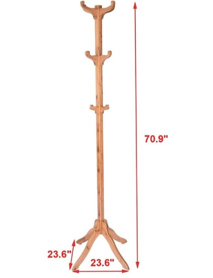 Wooden Clothing Hanger (Tree Shaped) - zeests.com - Best place for furniture, home decor and all you need