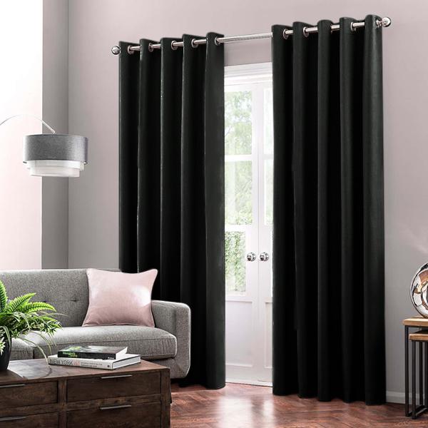 Lavish Black Curtains (Lining) - zeests.com - Best place for furniture, home decor and all you need
