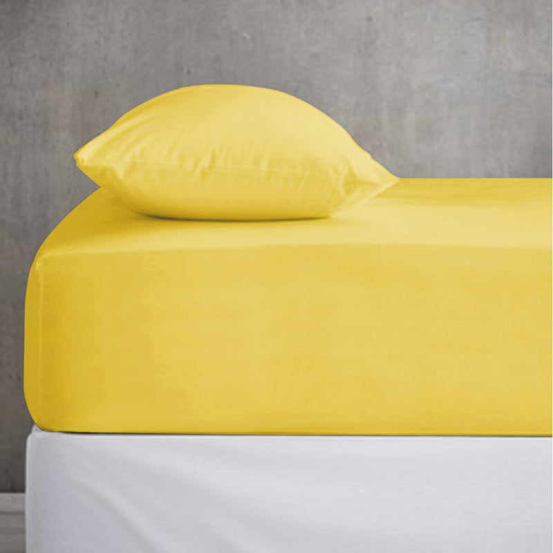 Multi-Colors Cotton Fitted Sheets - zeests.com - Best place for furniture, home decor and all you need