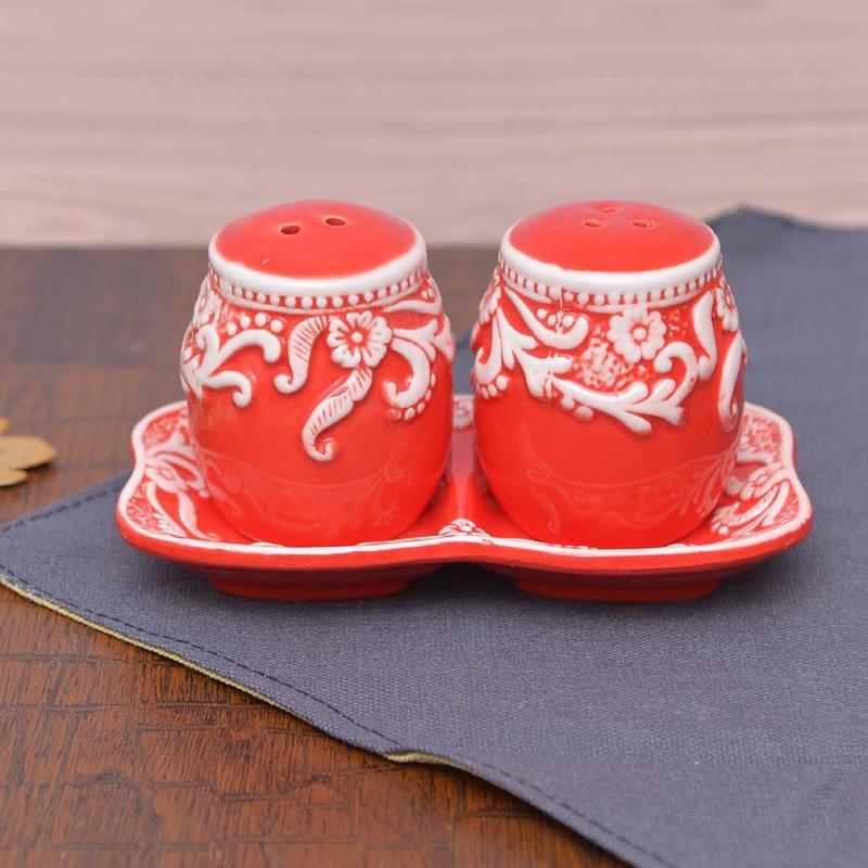 Traditionally Crafted Salt & Pepper Set - zeests.com - Best place for furniture, home decor and all you need