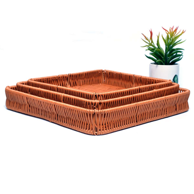 Nostalgic Braided Basket (Rectangle) - zeests.com - Best place for furniture, home decor and all you need