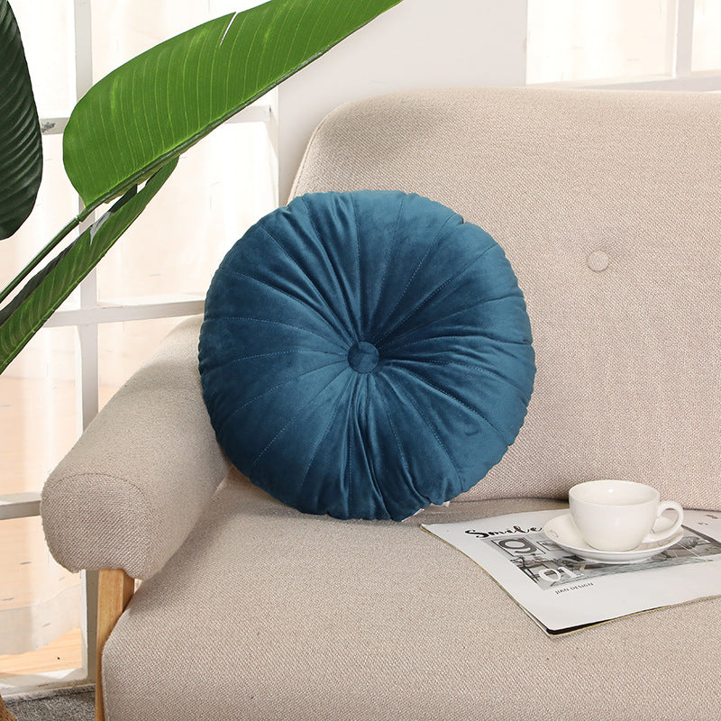 Velvet Round Pumpkin Futon Cushion - zeests.com - Best place for furniture, home decor and all you need