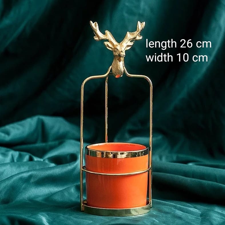Ceramic Deer Storage Pot - zeests.com - Best place for furniture, home decor and all you need