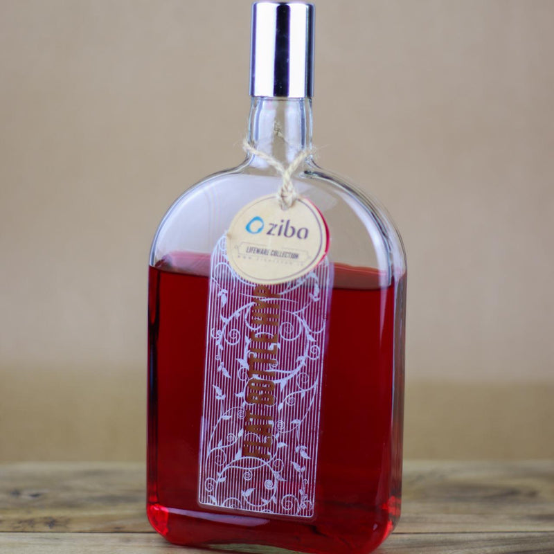 Rich Flat Bottle with Metal Lid - zeests.com - Best place for furniture, home decor and all you need