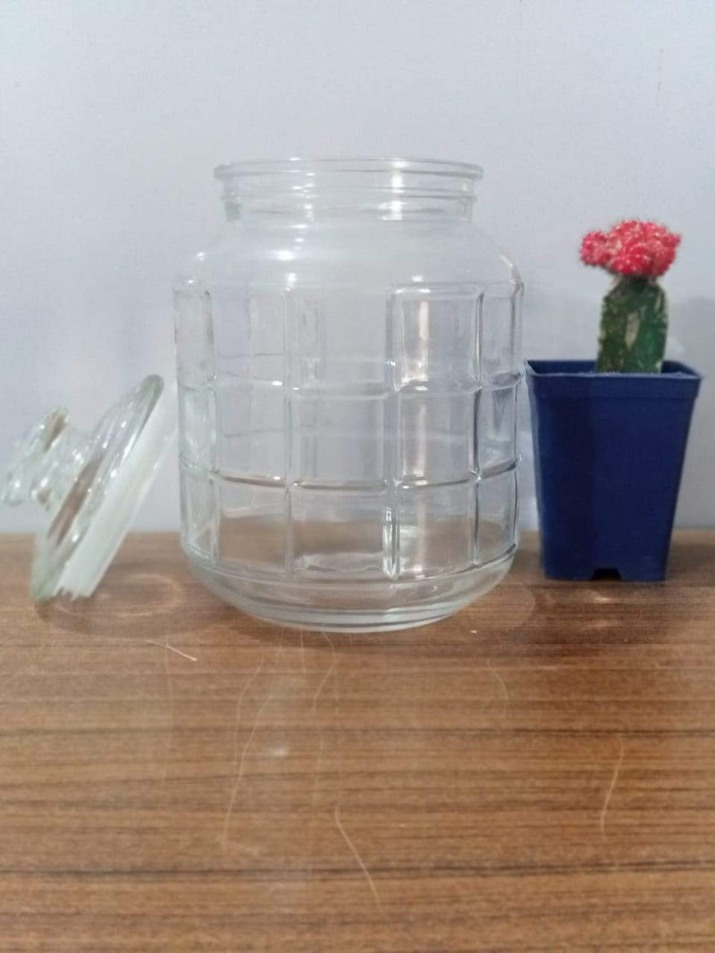 Swish Glass Storage Jar - zeests.com - Best place for furniture, home decor and all you need