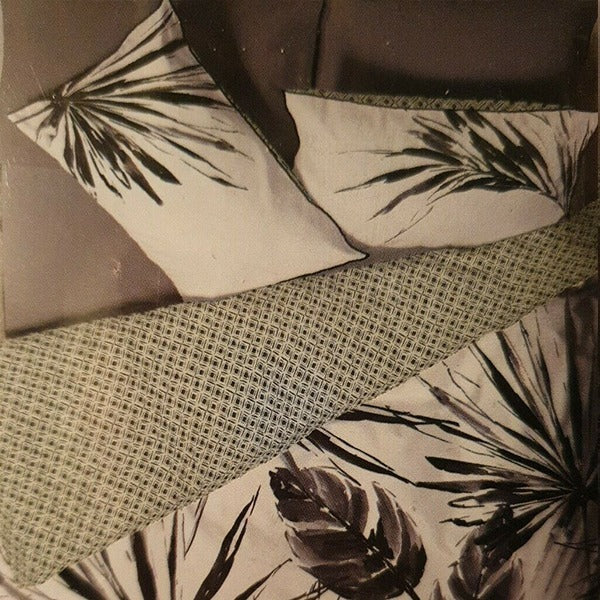 Palm Leaves Duvet Cover - 3pcs - zeests.com - Best place for furniture, home decor and all you need