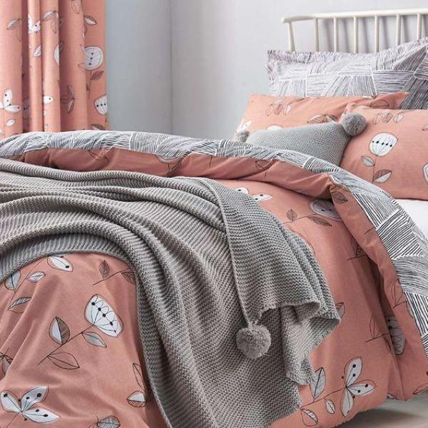 Winter Flower Duvet Cover - 3Pcs - zeests.com - Best place for furniture, home decor and all you need