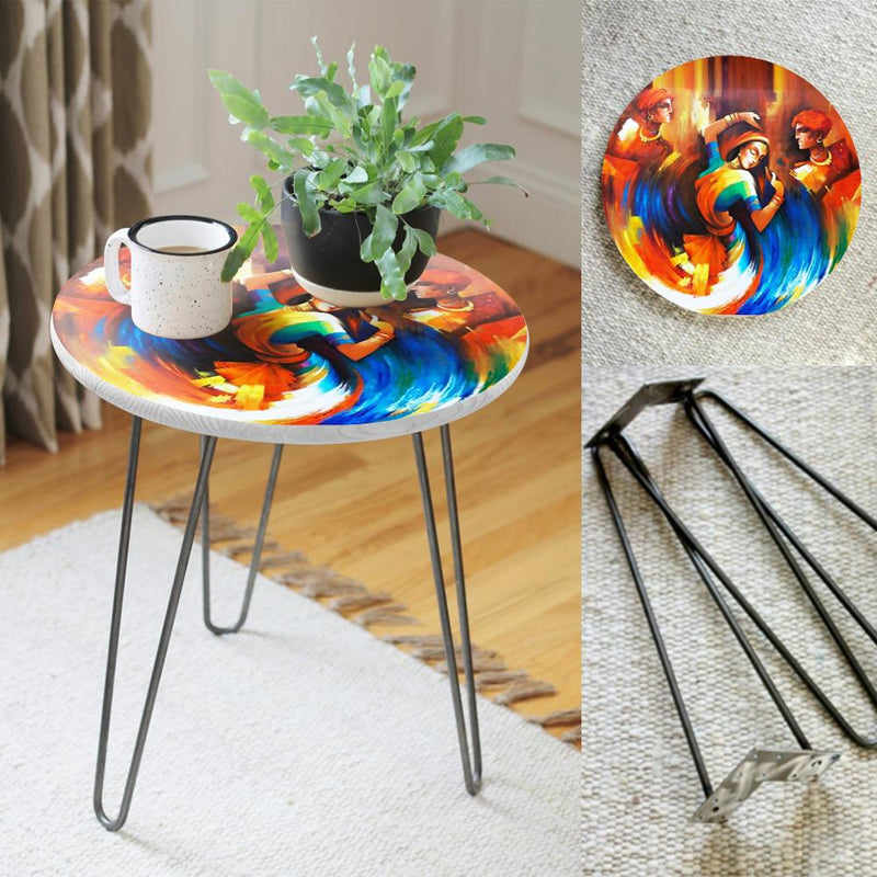 Odissi Living Lounge Center Soda Coffee Side Hairpin Table - zeests.com - Best place for furniture, home decor and all you need