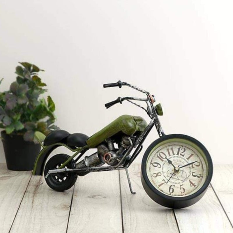Vintage Bike Clock Decor - zeests.com - Best place for furniture, home decor and all you need