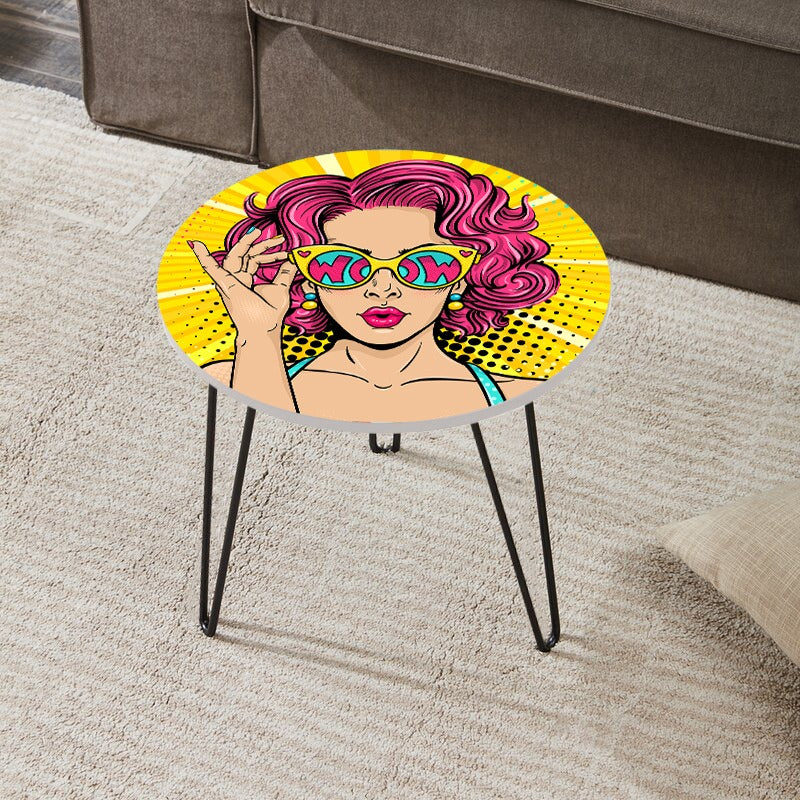 GTA Galaxy Living Lounge Center Side Hairpin Table - zeests.com - Best place for furniture, home decor and all you need