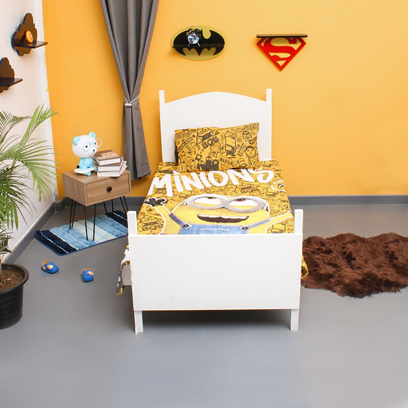 Minions Signs of Joy Bedsheet - zeests.com - Best place for furniture, home decor and all you need