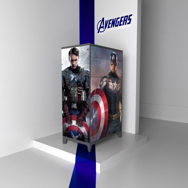 Captain America Drawer Organizer - zeests.com - Best place for furniture, home decor and all you need