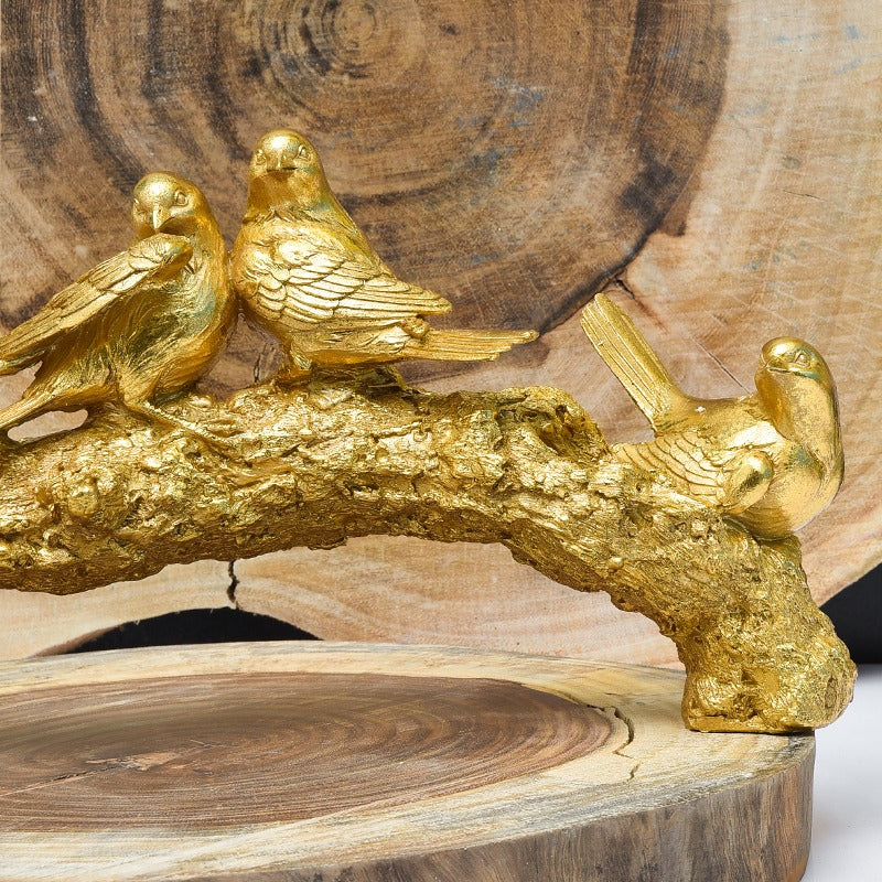 Golden Birds Tree Decore - zeests.com - Best place for furniture, home decor and all you need