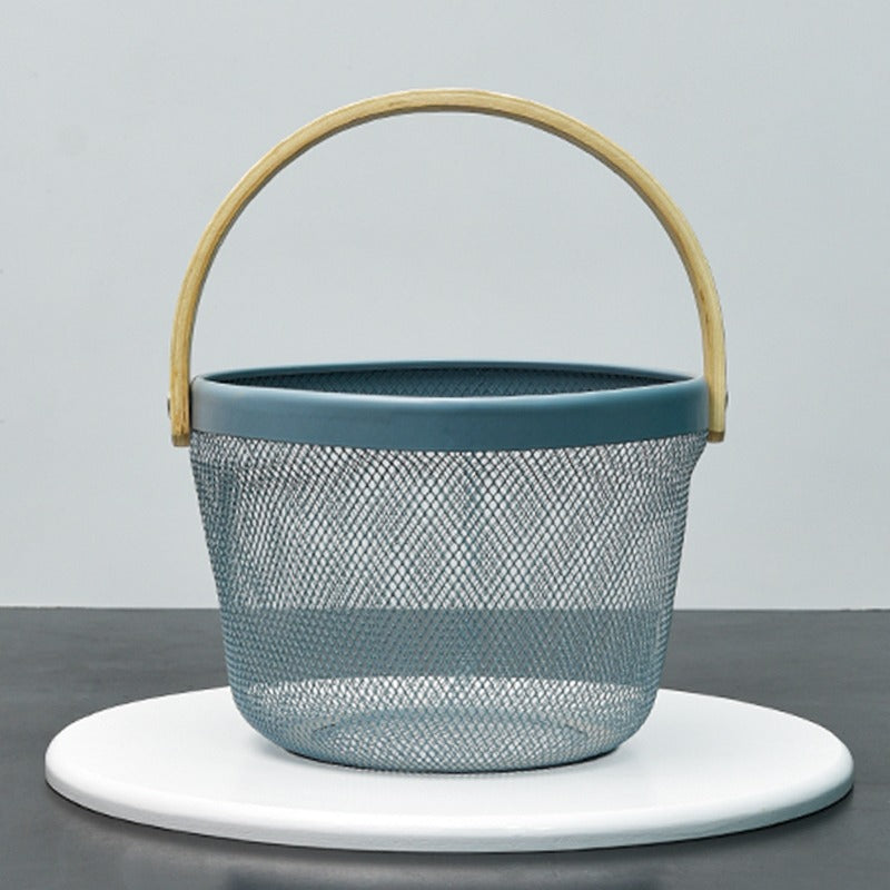 Metal Practical Storage Basket - zeests.com - Best place for furniture, home decor and all you need