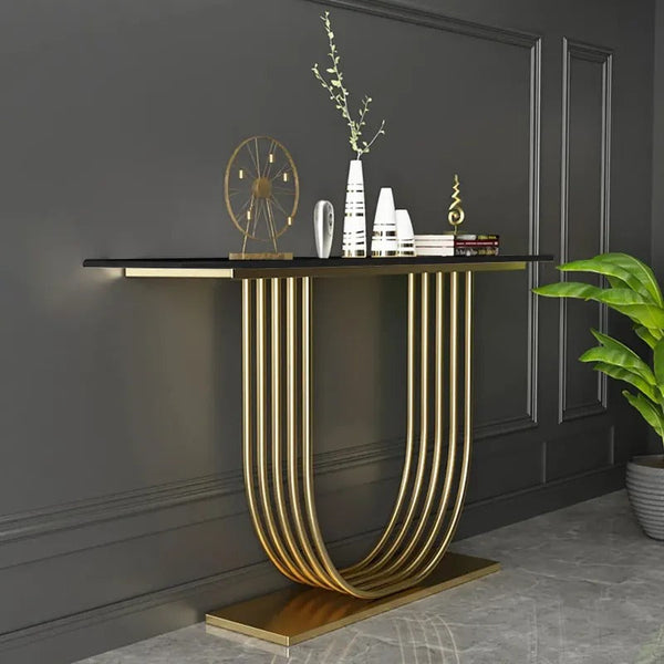 Convex Entry Way Living Lounge Drawing Room Console Organizer Table - zeests.com - Best place for furniture, home decor and all you need