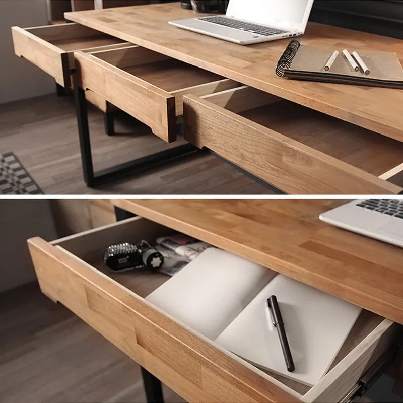 Copse Home Office Work Writing Storage Organizer Desk Drawer Table - zeests.com - Best place for furniture, home decor and all you need