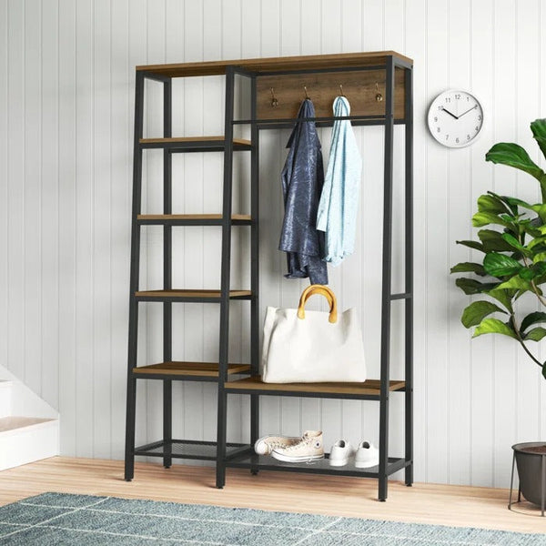 Ravishing Living Bedroom Shoe Coat Hang Storage Organizer Rack Decor - zeests.com - Best place for furniture, home decor and all you need