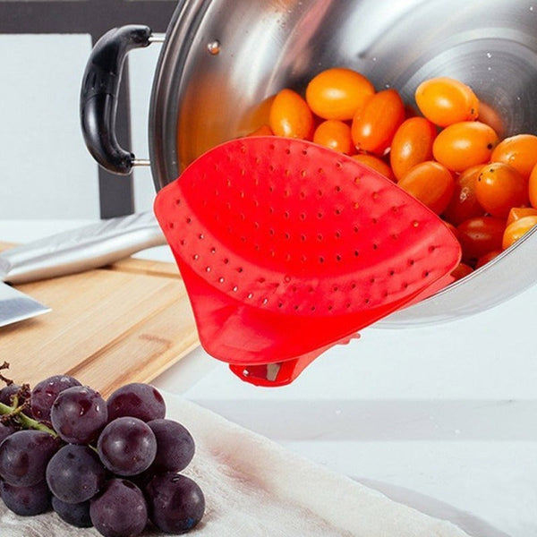 Clip-On Kitchen Strainer - zeests.com - Best place for furniture, home decor and all you need
