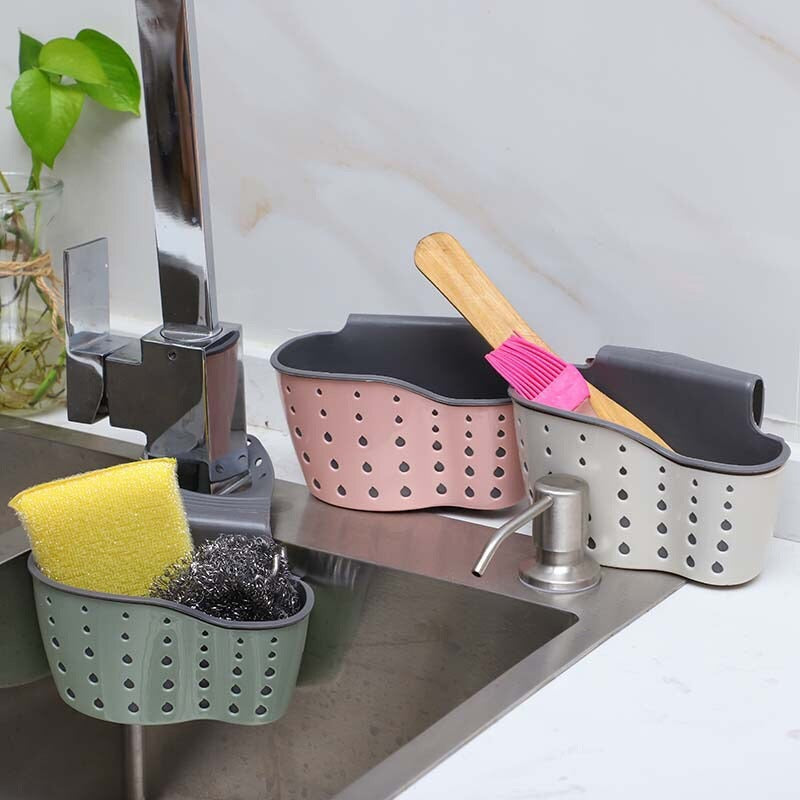 Silicone Kitchen Sink Storage Organizer - zeests.com - Best place for furniture, home decor and all you need
