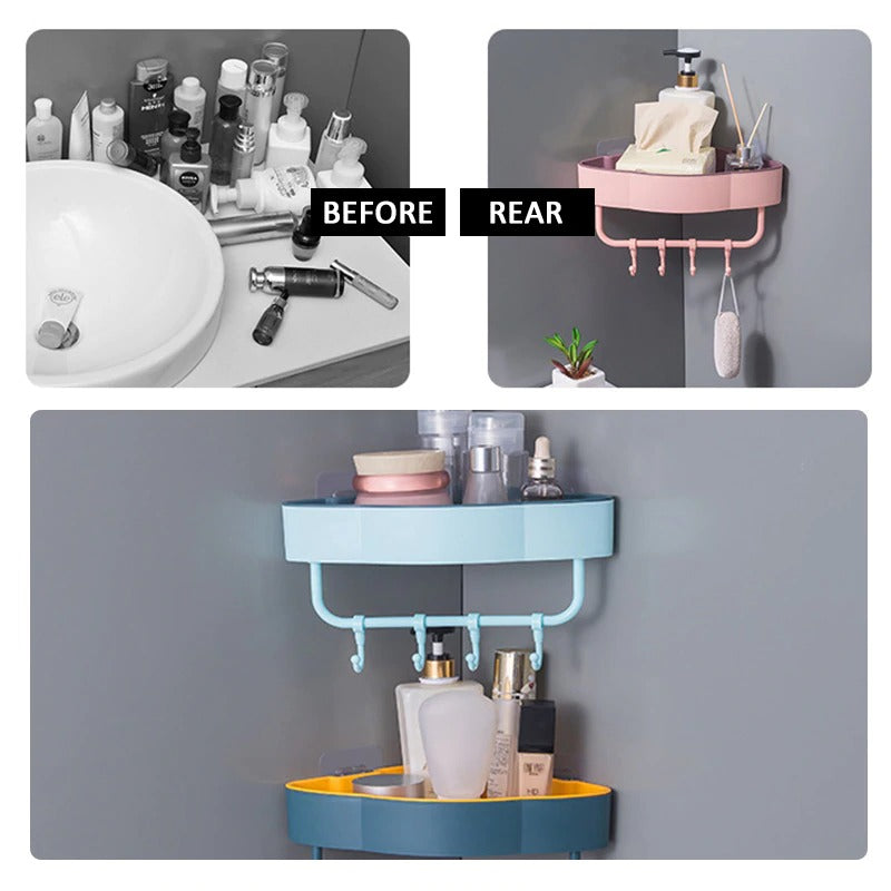 Punch Free Corner Rack - zeests.com - Best place for furniture, home decor and all you need