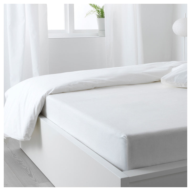 Fitted Sheet - Plain White - zeests.com - Best place for furniture, home decor and all you need