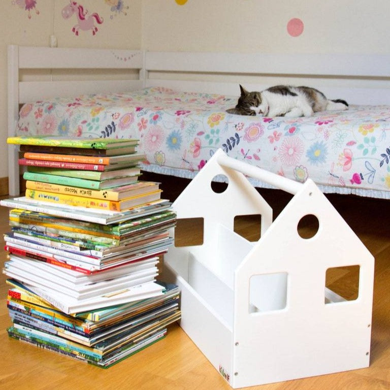 FLI-SAT Kids Bedroom Bookcase House Box Rack - zeests.com - Best place for furniture, home decor and all you need