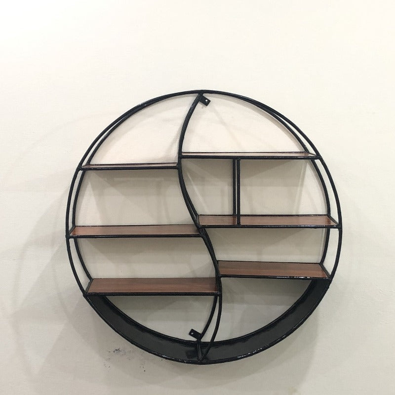 Wall-Mounted "YIN YANG" Metal Storage Frame - zeests.com - Best place for furniture, home decor and all you need