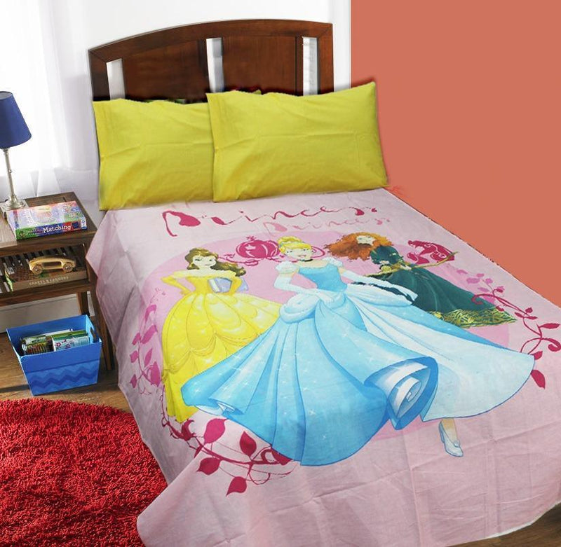 Single Kids Bed Sheet - Cinderella - zeests.com - Best place for furniture, home decor and all you need