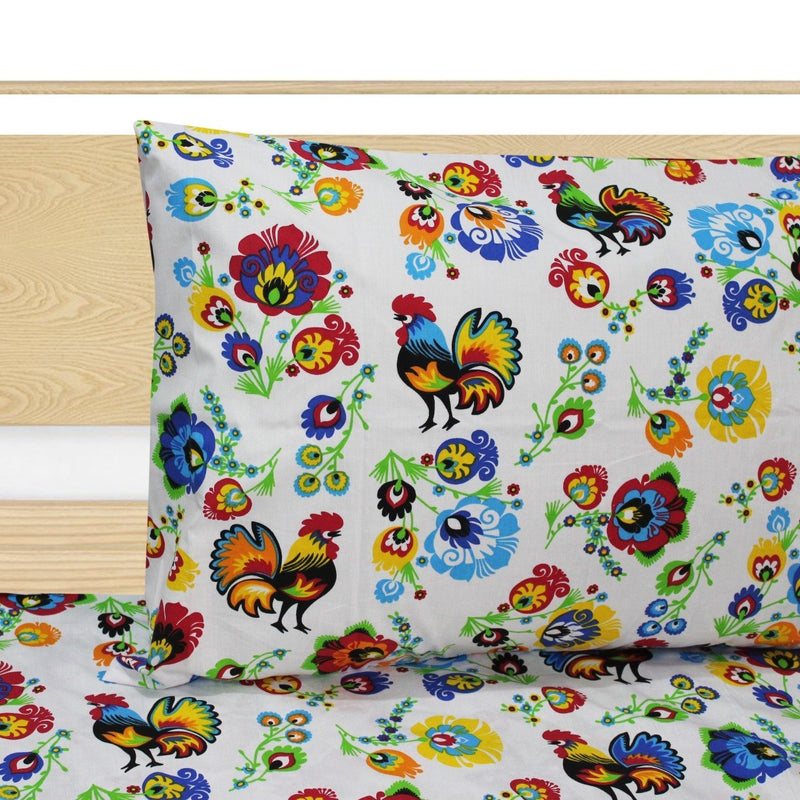Kids Bed Sheet - Rooster - zeests.com - Best place for furniture, home decor and all you need