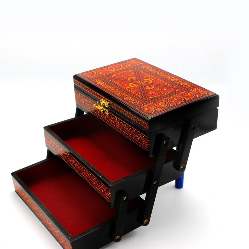 Wooden Hand Made Jewellery Box (3 steps) - zeests.com - Best place for furniture, home decor and all you need