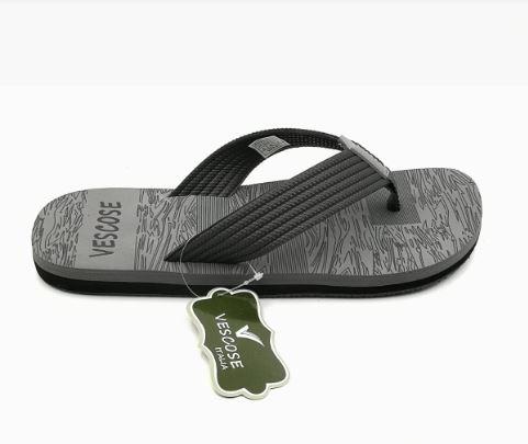 Vescose - Flip Flops - Gray Patterned - zeests.com - Best place for furniture, home decor and all you need