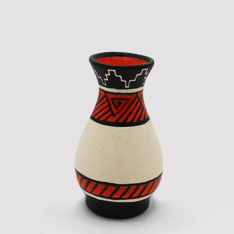 Small Vase - Abstract - Earthen Pot - zeests.com - Best place for furniture, home decor and all you need